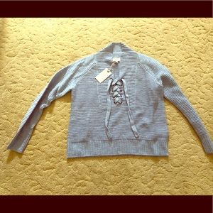 Light blue Lucky Brand sweater NTW